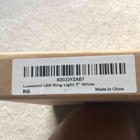 LED ring light 7” - Picture 2 of 3